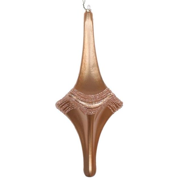 Vickerman MT194180D Ornement Café Latte Candy Glitter Drop 12 Po.