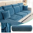 thumbnail image 1 of Yhmxh Pillow Covers Throw Pillow Covers Pillow Protector Universal Leather Covered Sofa 2025,Wear-resistant,Highly Elastic,Non Slippery,Elastic Fiber,Universal Protection Furniture Sofa Cushion, 1 of 8