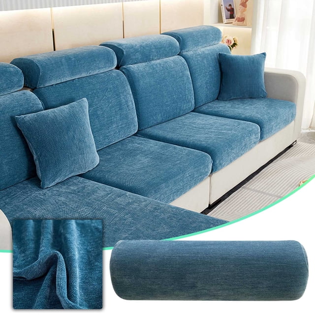 Yhmxh Pillow Covers Throw Pillow Covers Pillow Protector Universal Leather Covered Sofa 2025,Wear-resistant,Highly Elastic,Non Slippery,Elastic Fiber,Universal Protection Furniture Sofa Cushion