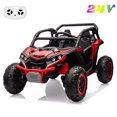 thumbnail image 1 of 24V 2-Seater Ride On UTV for Kids, Electric Off-Road Truck w/Remote Control, Lights, Music, Battery Powered Ride On Car for Boys Girls, 1 of 6