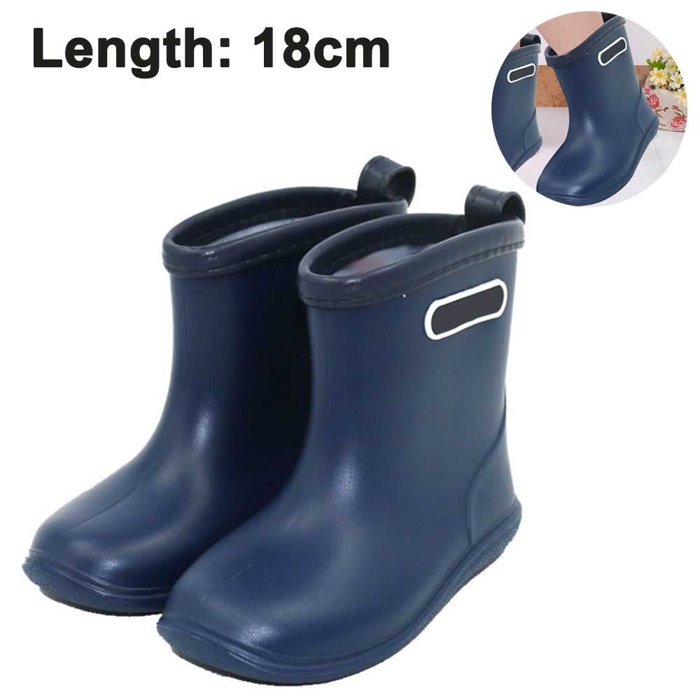 Bottes de Pluie pour Enfants Chaussures Imperméables pour Garçons Filles