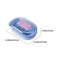 thumbnail image 2 of Containers with Lids for Organizing,Bathroom Decor Box Quality Soap Tray Double Layered Soap Container with Lid Striking Aesthetics and Removable Dividers - Upgrade Your Bathroom Decor, 2 of 6