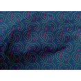 thumbnail image 4 of oneOone Cotton Poplin Fabric Leaves & Swirl Block Printed Craft Fabric BTY 42 Inch Wide, 4 of 4