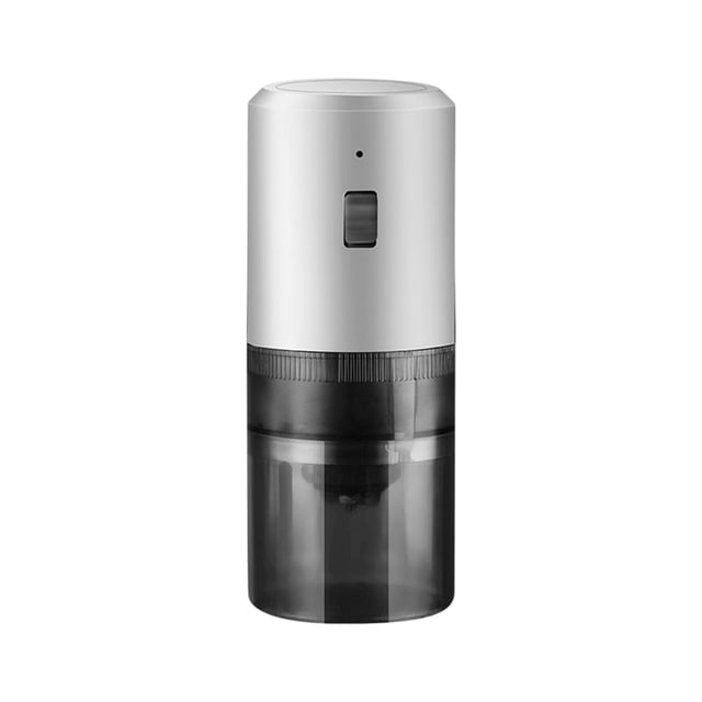 Electric Adjustable Burr Coffee Grinder with Ceramic Mill Portable USB Rechargeable Bean Crusher for Precision Brewing