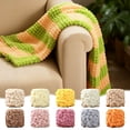 thumbnail image 5 of Hand Knitting Wool Yarn Soft Acrylic Crochet Thread for Crafting Sweaters Scarves Hats Home Decor Projects Bulk Skeins, 5 of 5