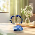 thumbnail image 3 of EGNMCR Room Decor, Home Decor Natural Colorful Crystal Stone Crushed Stone Wealth Tree Handwoven Amethyst Base Money Tree Home Decoration Crystal Money Treese, 3 of 6