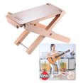 thumbnail image 2 of Labymos Foldable Wooden Guitar Foot Rest Stool Pedal 4-Level Adjustable Height Beech Wood Material, 2 of 8