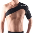 thumbnail image 3 of Shoulder Brace for Men and Women| Compression Support for Torn Rotator Cuff and Other Shoulder Injuries | Left Arm (Black), 3 of 7