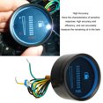 thumbnail image 3 of Motorcycle Fuel  Gauge, 52mm Housing Diameter Motorcycle Fuel  Gauge  LED Light Display Fuel  Fuel  Meter Motorcycle LED Display Fuel  Gauge 12V, 3 of 8