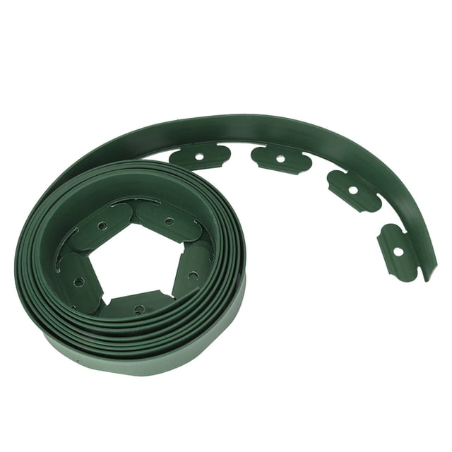 Landscape Edging Kit, 16.4ft No Dig Yard Edging Kit for Landscaping, No Dig Landscape Edging, PE Material Lawn Edging Include 30 Spikes, Fit for Landscaping and Flower Gardens
