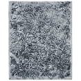 thumbnail image 4 of Safavieh Ocean Trellis Solid Plush Shag Area Rug, 4 of 6