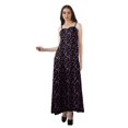 thumbnail image 2 of Moomaya All Over Printed A Line Sleeveless Womens Summer Party Dresses, 2 of 4