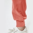 thumbnail image 4 of Styesk Sarraus pour Femmes Couleur Unie Ensembles de Sarraus Extensibles Pantalons de Sarrau Taille Haute Col Ras du Cou Hauts de Sarrau à Fermeture Éclair Joggers de Sarrau Confortables avec Poches Ensemble d'Uniforme d'Infirmière 2 Pcs, 4 of 5