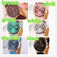 thumbnail image 3 of Graflsoa Elegant Women's Geneva Style Watch with Roman Numerals, PU Leather Strap, Random Dial Design, Multiple Color Options, 3 of 3