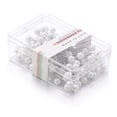 thumbnail image 3 of Needle and Thread Kit Sewing Pins Set for DIY Projects – 100 Straight Pins with Multicolor Pearlized Heads for Fabric Quilting and Crafting, 3 of 3