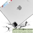 thumbnail image 3 of DuraSafe Cases iPad PRO 12.9 Inch 4th 5th 6th [ Pro 12.9 4 5 6 ] MY3K2LL/A MY3J2LL/A MY2H2LL/A MY2J2LL/A TriFold Printed PC Lightweight Protective Clear Back Cover - Birds & Flowers, 3 of 8