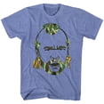 thumbnail image 1 of Mr. T Camo Hair Light Blue Heather Adult T-Shirt, 1 of 2