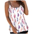 thumbnail image 1 of adviicd Modest Tankini Modest Tankini Tops for Women - Loose Fit Swim Tops No Bottom(White,L), 1 of 5