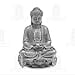 thumbnail image 3 of Miniature Fairy Garden Meditating Buddha Chinese Style, 3 of 3