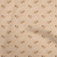 thumbnail image 1 of oneOone Silk Tabby Orange Fabric Ocean Wave Sewing Material Print Fabric By The Yard 42 Inch Wide, 1 of 4