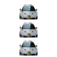 thumbnail image 2 of Ruiboury Effective Decorations For Elegant And Stylish Wedding Car Simulation Decoration yellow 3Set, 2 of 6