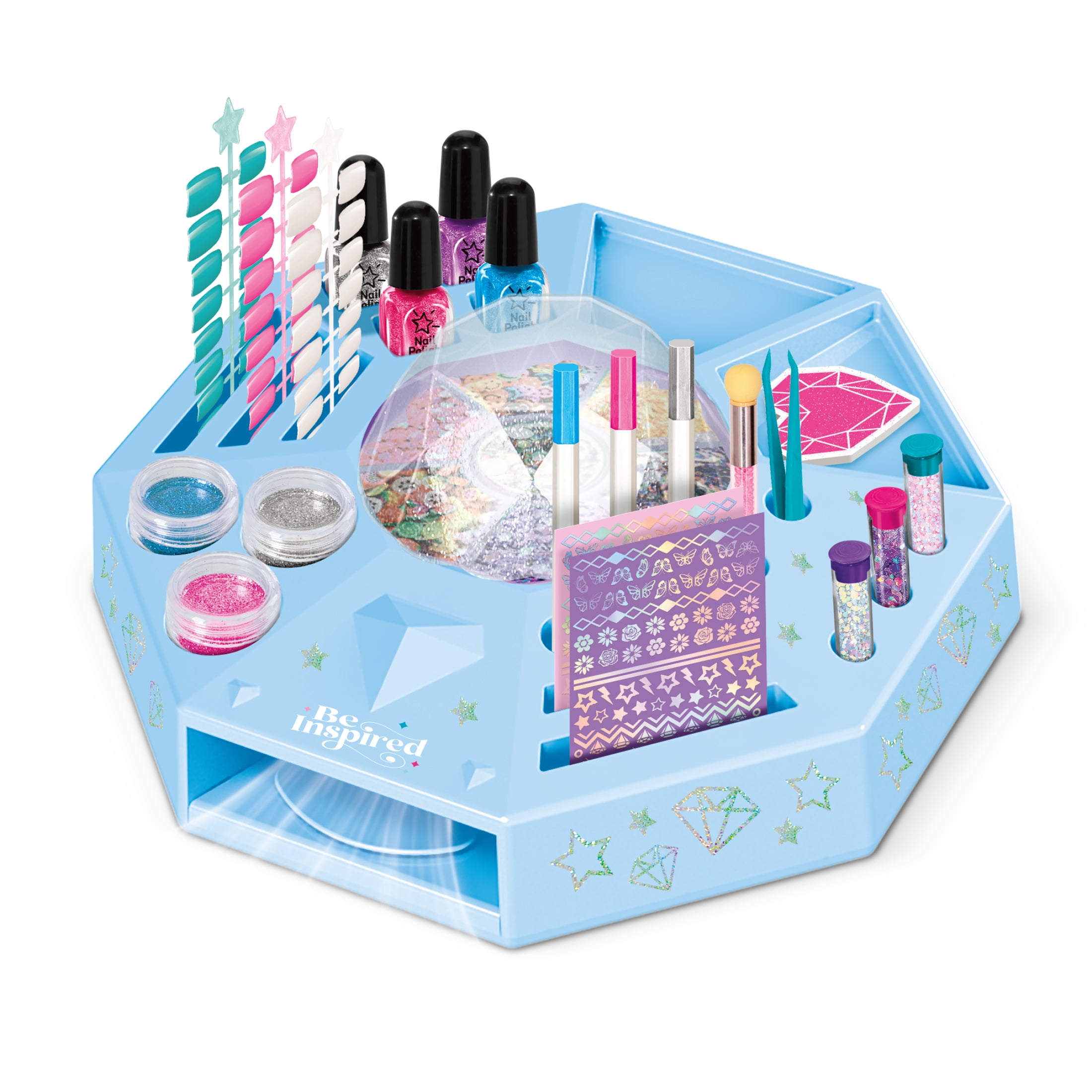 Be Inspired All in One Nail Art Studio Exclusive to Walmart. Great Gift for any occasion.