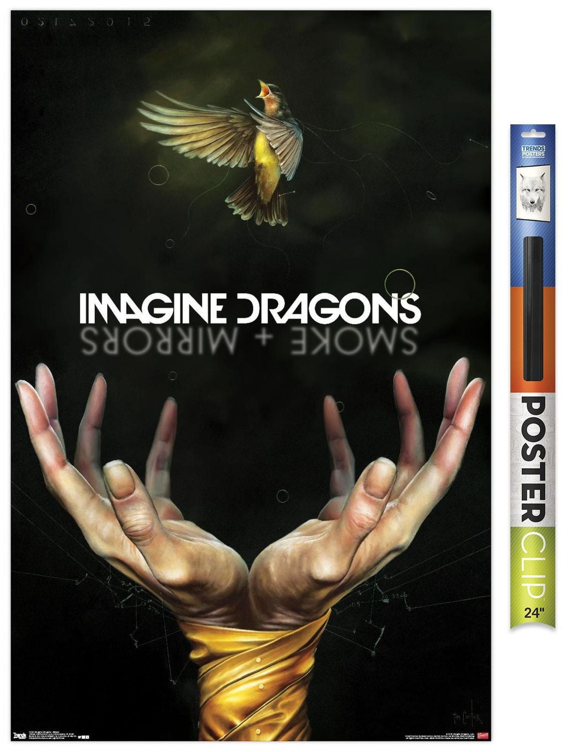 Imagine Dragons - Smoke Wall Poster, 22.375" x 34"