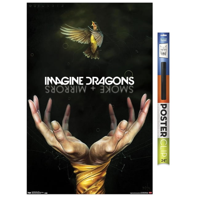Imagine Dragons - Smoke Wall Poster, 22.375" x 34"