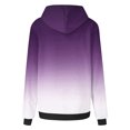 thumbnail image 4 of Besolor Oversized Sweatshirt for Women Fall Plus Size Long Sleeve Gradient Color Hoodies Baggy Clothes for Ladies, 4 of 7