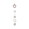 thumbnail image 1 of jinwen Shell Wind Chimes Handmade Cute Baby Crib Hanging Toy for Backyard Lawn Yard A A, 1 of 9