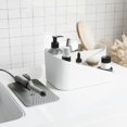 thumbnail image 2 of Umbra Glam Hair Tool Organizer, Regular, White/Charcoal, 2 of 3