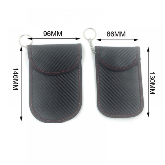 Grand Dégagement! Étui de Protection de Voiture Signal Monocouche de Blocage Poche Rfid Anti-Vol Anti-Position Sac de Clé contre les Rayonnements