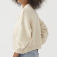 thumbnail image 3 of FAIWAD Women's Cardigan Sweater with Pockets Long Sleeve Button Down Open Front Lightweight Knit Sweater, 3 of 6