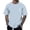 Light Blue, variant on LUOGENLI Male T-shirts for Mens Men's T Shirt 3D Print Short Sleeve T Shirt Casual Graphic T Shirt 4xlt Mens T-shirts Graphic Tees Easter Tee T-shirts Mens White St. Patrick's Day Light Blue XXXL