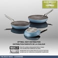 thumbnail image 4 of Starfrit The Rock WAVE 26cm (10") Fry Pan, Non-Stick PFOA-Free, Induction Ready, Scratch Resistant, Oven & Dishwasher Safe, Extra Thick Aluminum, 4 of 11