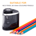 thumbnail image 4 of Pencil sharpener manual School/artist/child/classroom/office/home, 4 of 5