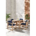 thumbnail image 1 of 5-Piece Acacia Wood Dining Set, 1 of 10