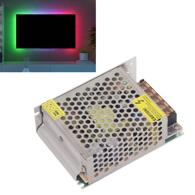 Adaptateur de Transformateur d'Alimentation de Commutation, Convertisseur de Commutation Régulé Efficace Universel Professionnel pour la Vidéosurveillance pour Projet Informatique