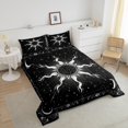 thumbnail image 4 of Erosebridal Star Moon Bedding Twin Comforter Set, Starry Sky Down Comforter, Planet Cosmic Decor, Reversible 2 Pieces, 4 of 8