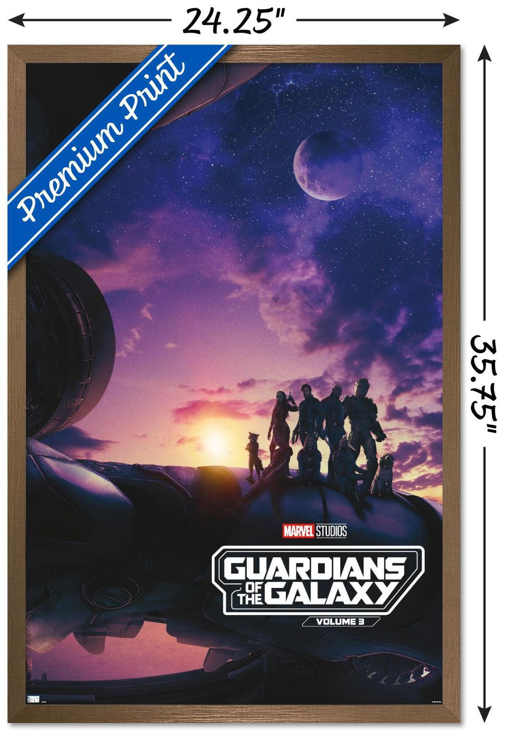 Marvel Guardians of the Galaxy Vol. 3 - Teaser One Sheet Wall Poster