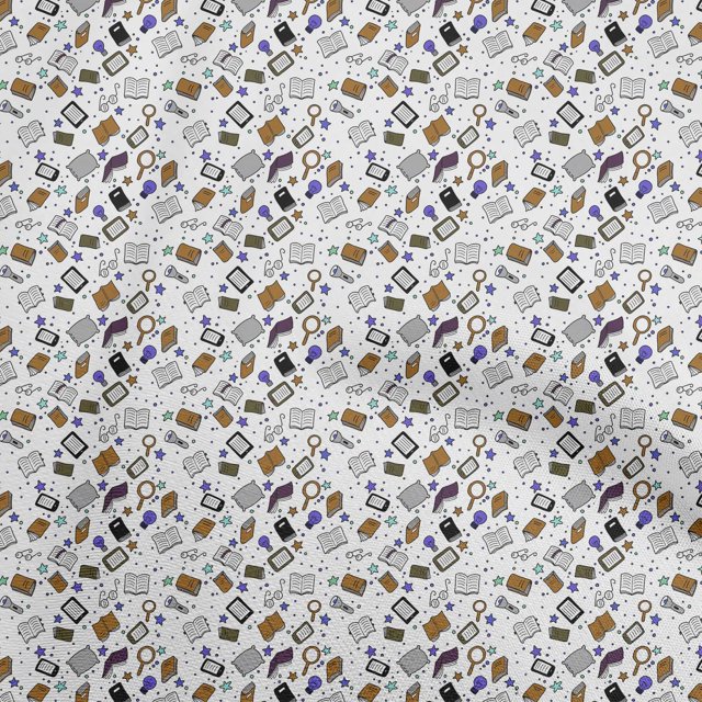 oneOone Polyester Spandex Tawny Brown Fabric Books Sewing Craft Projects Fabric Prints By Yard 56 Inch Wide
