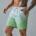 thumbnail image 4 of TopLLC Mens Shorts, Men pants Men's Swim Trunks Quick Dry Beach Surfing Running Swimming Drawstring Shorts, 4 of 6