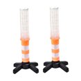 thumbnail image 4 of OULII Flashing Hazard Lights 2Set Orange Signal Lamp With Magnetic Base Stand For Emergency Equipment, 4 of 8