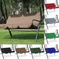 thumbnail image 3 of Housse de Chaise Balançoire Imperméable Pliable Coussin Patio Jardin Cour Extérieur Siège de Remplacement (Rouge), 3 of 7