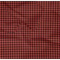 thumbnail image 4 of oneOone Organic Cotton Poplin Twill Fabric Houndstooth Geometric Print Sewing Fabric BTY 42 Inch Wide, 4 of 4