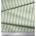 thumbnail image 3 of Soimoi polyester Crepe Fabric Stripe & Paisley Fabric Prints By Yard 42 Inch Wide, 3 of 3