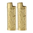 thumbnail image 2 of Lighter Case Zinc Alloy Protective Container Vintage Style for Outdoor Camping Hiking, 2 of 7