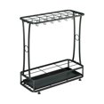 thumbnail image 4 of Iron Umbrella Stand Free Standing Organizer with Removable Drip Tray, Umbrella Storage Rack for Entry Office Home Patio Decor , 21 Hole, 4 of 8