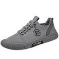 thumbnail image 1 of New Elastic Cloth Shoes Mens Casual Shoes Breathable Ice Silk Cloth Shoes, 1 of 9