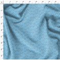 thumbnail image 4 of Soimoi Blue Poly Georgette Fabric Antler & Star Print Fabric by Yard 52 Inch Wide, 4 of 5